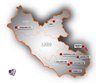 Cartina dei canili della Regione Lazio