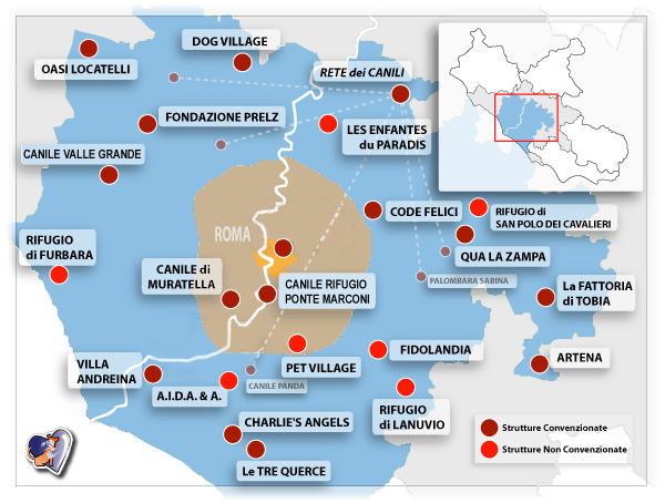 Canili Provincia di Roma