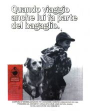 Quando viaggio anche lui fa parte del bagaglio. Quando viaggio anche lui fa parte del bagaglio.
